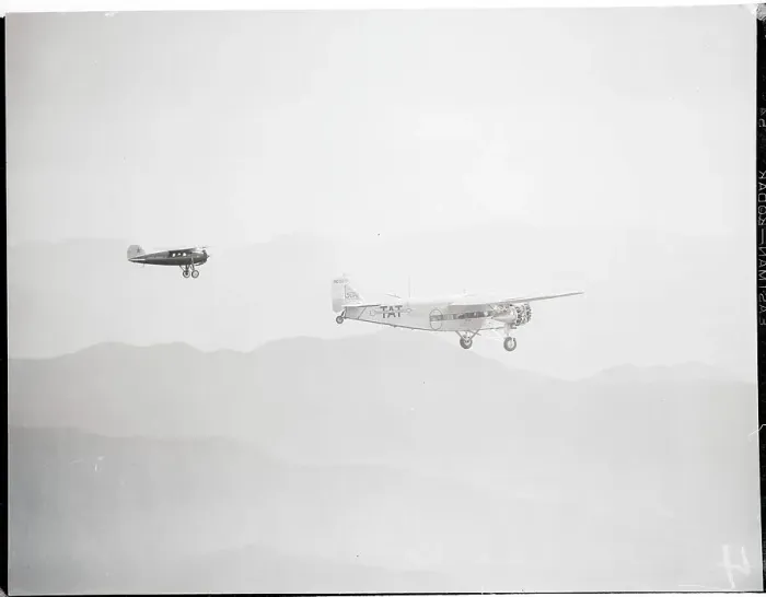 Framed Print : Charles Lindbergh Flying TAT City of Los Angeles Plane Framed Print : Charles Lindbergh Flying TAT City of Los Angeles Plane
