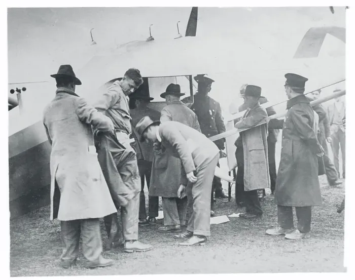 Framed Print : Charles Lindbergh Preparing for His Transatlantic Flight Framed Print : Charles Lindbergh Preparing for His Transatlantic Flight