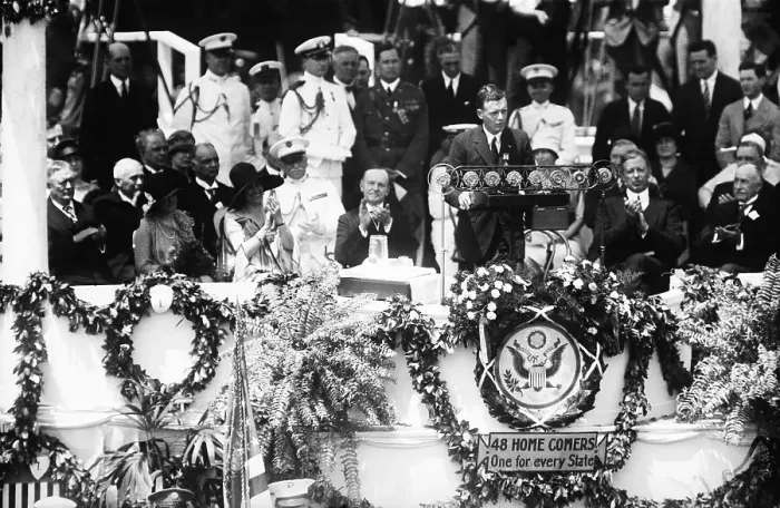 Framed Print : Charles Lindbergh Receiving Distinguished Flying Cross Framed Print : Charles Lindbergh Receiving Distinguished Flying Cross