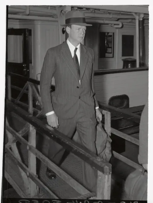 Framed Print : Charles Lindbergh Walking Off Ship Framed Print : Charles Lindbergh Walking Off Ship
