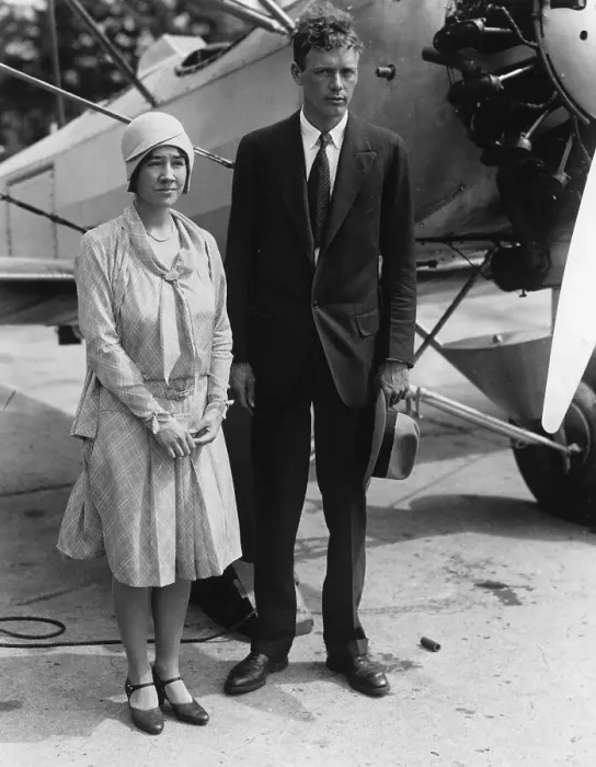 Framed Print : Charles Lindbergh and his Wife Anne Morrow Lindbergh Framed Print : Charles Lindbergh and his Wife Anne Morrow Lindbergh