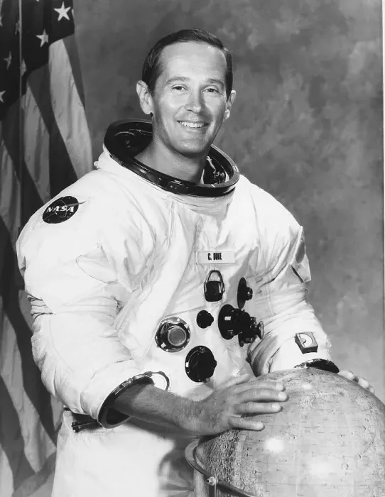 Framed Print : Charles M. Duke Jr. in Spacesuit Framed Print : Charles M. Duke Jr. in Spacesuit