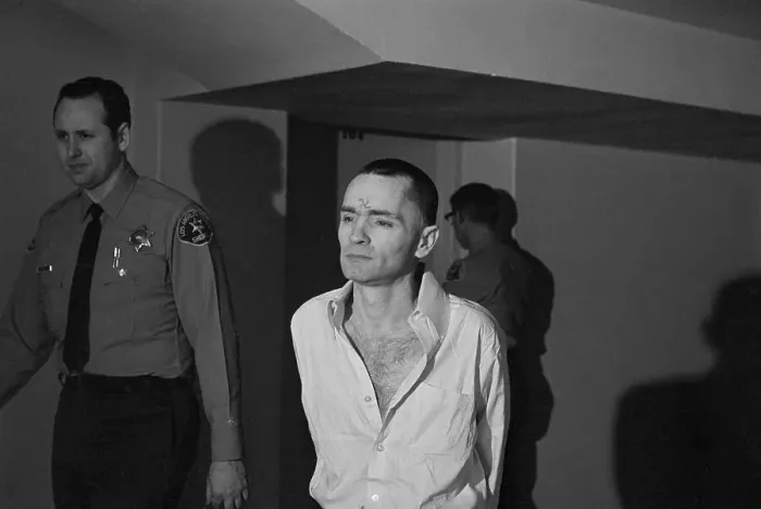 Framed Print : Charles Manson With Short Hair Framed Print : Charles Manson With Short Hair