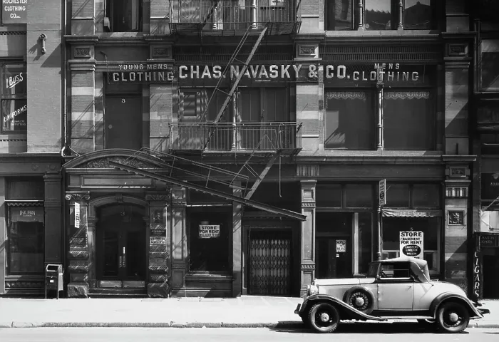 Framed Print : Charles Navasky & Co Clothing Store Framed Print : Charles Navasky & Co Clothing Store