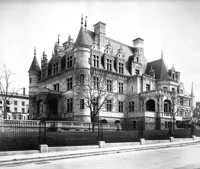 Framed Print : Charles Schwab Mansion in New York Framed Print : Charles Schwab Mansion in New York
