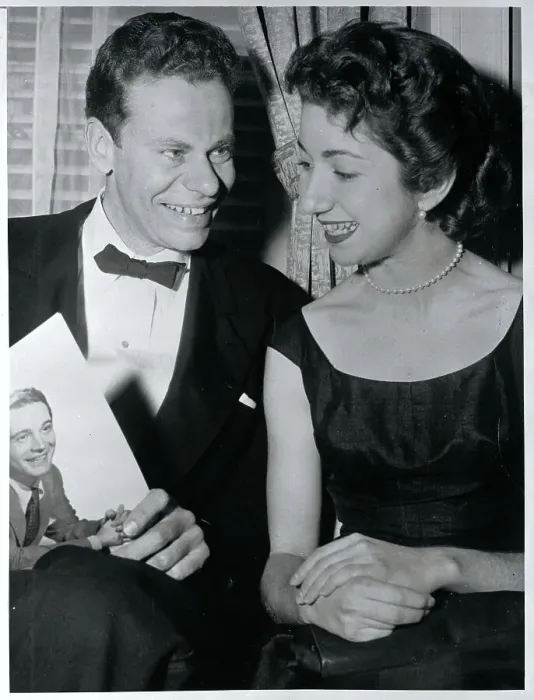 Framed Print : Charles Van Doren Sitting With Wife Framed Print : Charles Van Doren Sitting With Wife