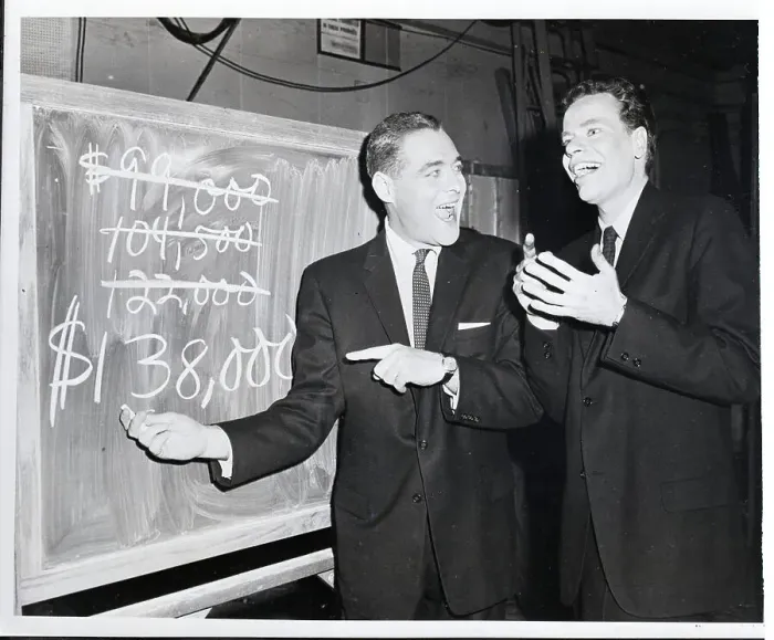 Framed Print : Charles Van Doren, Winner On Game Show Framed Print : Charles Van Doren, Winner On Game Show