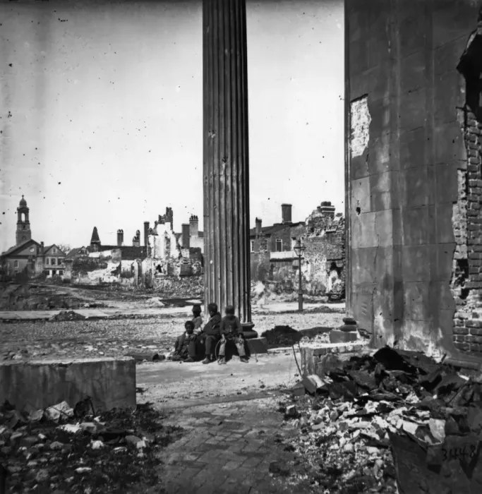 Framed Print : Charleston Ruins Framed Print : Charleston Ruins
