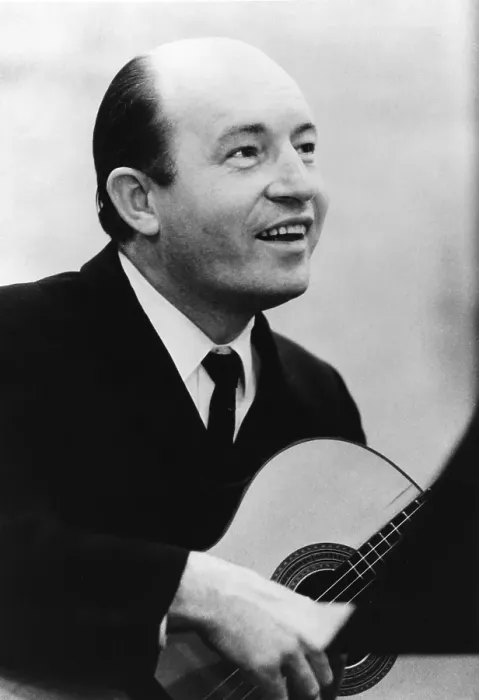 Framed Print : Charlie Byrd Portrait Framed Print : Charlie Byrd Portrait