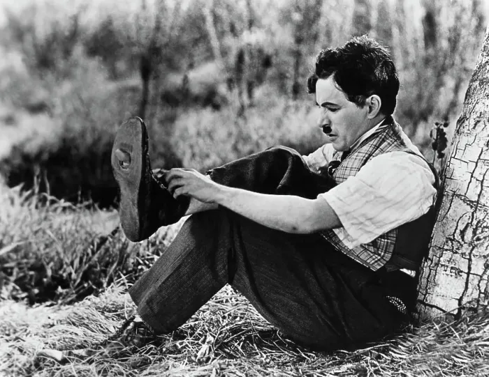 Framed Print : Charlie Chaplin In Gold Rush