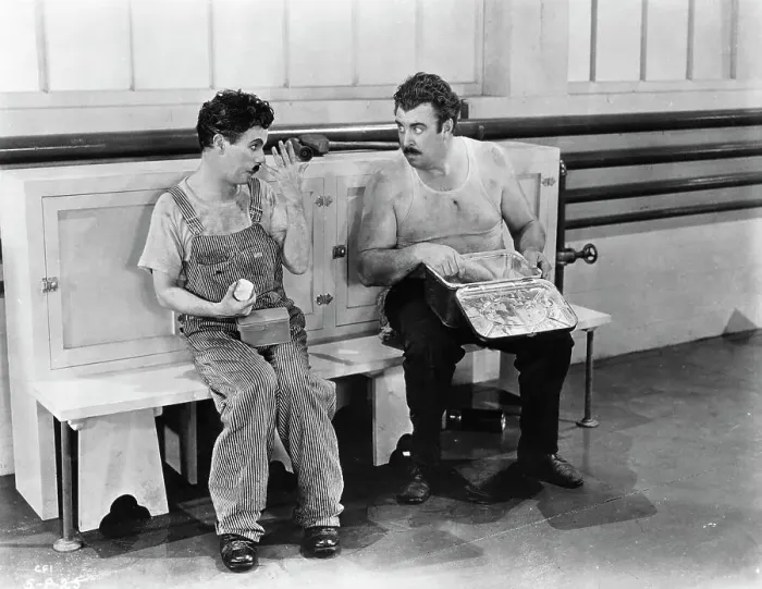 Framed Print : Charlie Chaplin in Modern Times