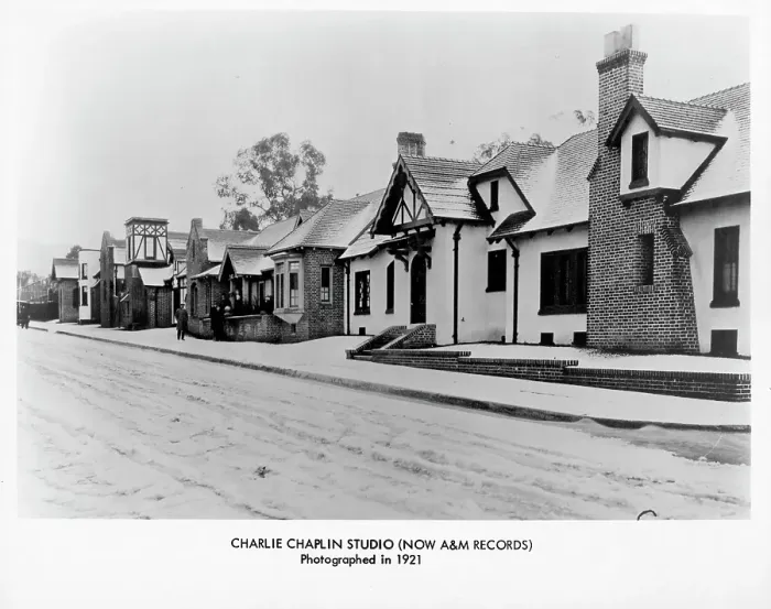Framed Print : Charlie Chaplin Studio Framed Print : Charlie Chaplin Studio