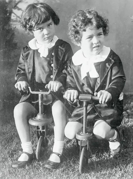 Framed Print : Charlie Chaplin's Boys on Tricycles Framed Print : Charlie Chaplin's Boys on Tricycles