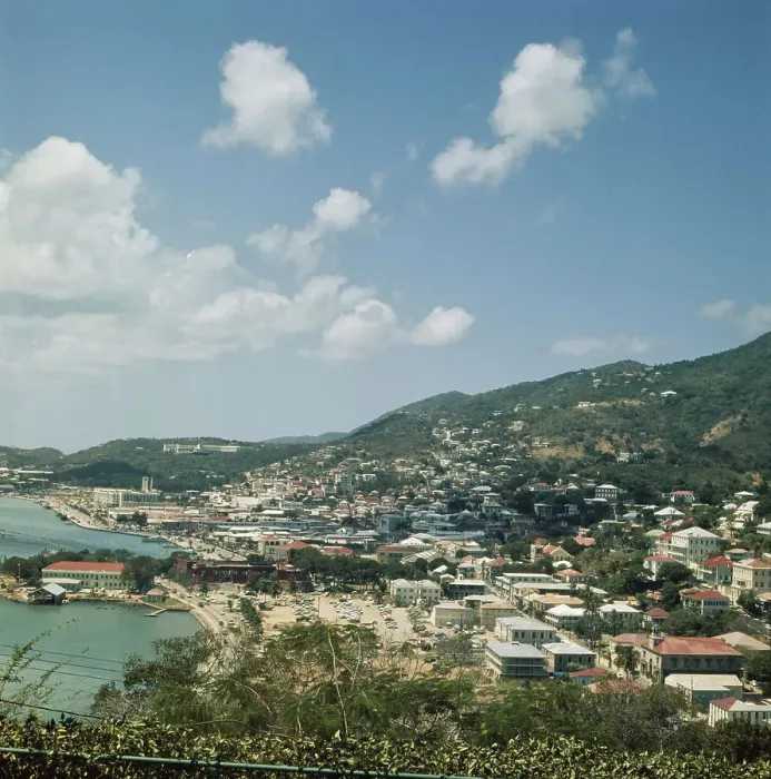 Framed Print : Charlotte Amalie, Virgin Islands Framed Print : Charlotte Amalie, Virgin Islands