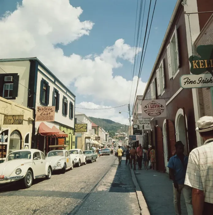 Framed Print : Charlotte Amalie, Virgin Islands Framed Print : Charlotte Amalie, Virgin Islands