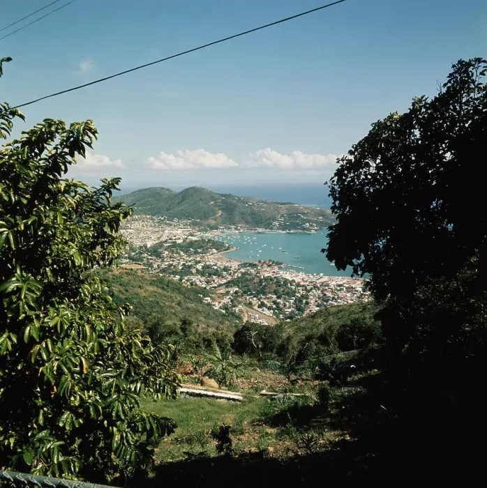 Framed Print : Charlotte Amalie, Virgin Islands
