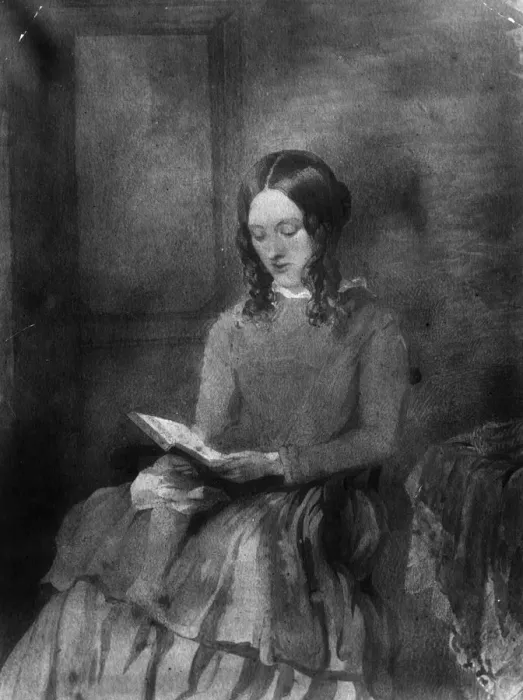 Framed Print : Charlotte Bronte Framed Print : Charlotte Bronte