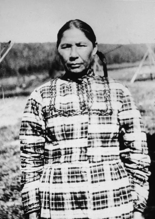 Framed Print : Charlotte Of Ojibway Indian Tribe Framed Print : Charlotte Of Ojibway Indian Tribe