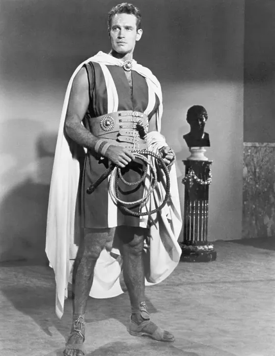 Framed Print : Charlton Heston In A Scene In Ben Hur Framed Print : Charlton Heston In A Scene In Ben Hur