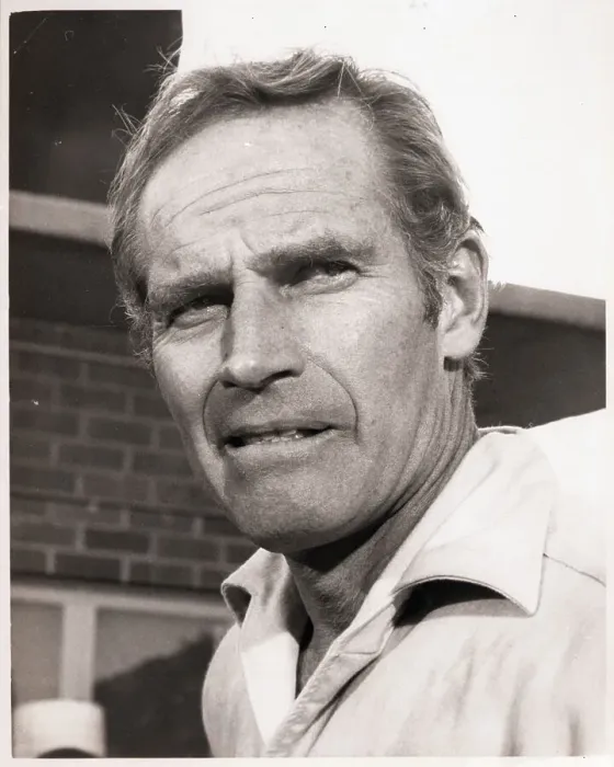 Framed Print : Charlton Heston in Scene from I Am Legend Framed Print : Charlton Heston in Scene from I Am Legend