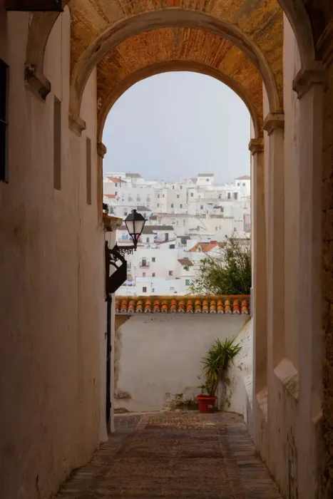 Framed Print : Charming Vejer Framed Print : Charming Vejer