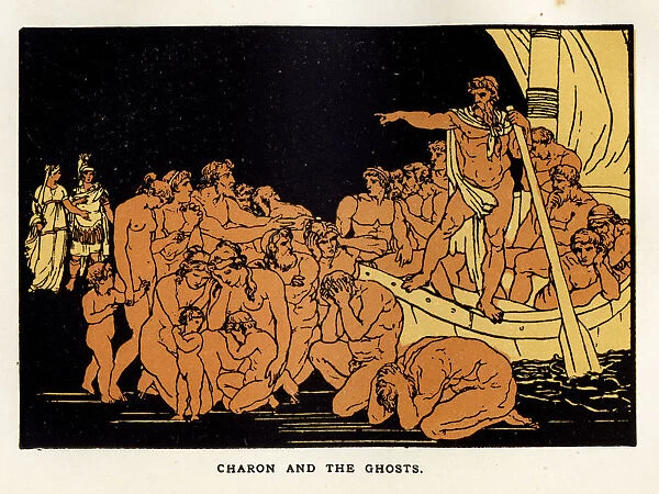 Charon and the ghosts