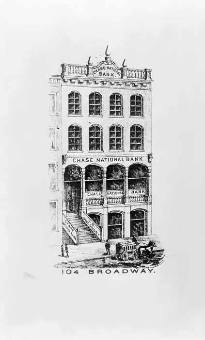 Framed Print : Chase National Bank Building Framed Print : Chase National Bank Building