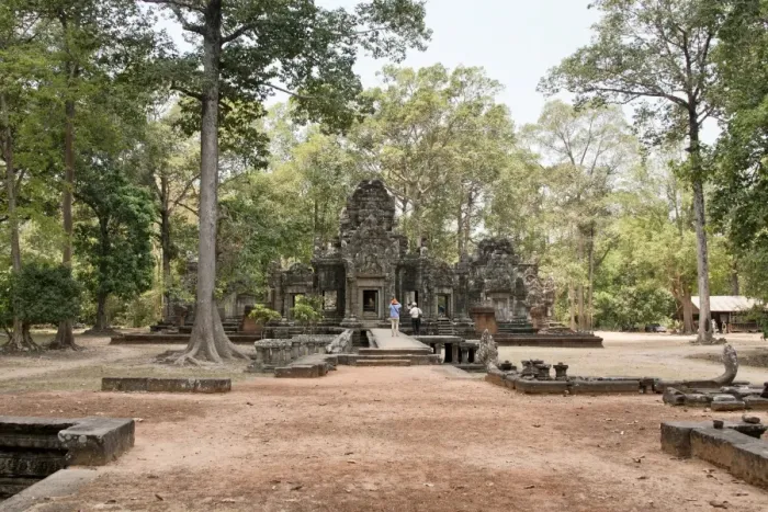 Framed Print : Chau Say Tevoda temple, Angkor, Cambogia