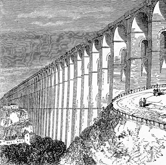 Framed Print : Chaumont viaduct