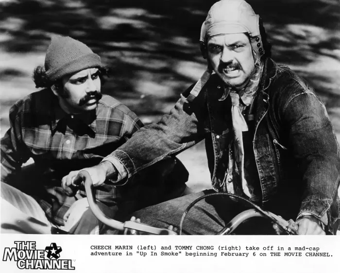 Framed Print : Cheech And Chong's Up In Smoke Film Still Framed Print : Cheech And Chong's Up In Smoke Film Still