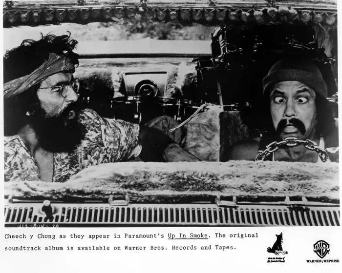 Framed Print : Cheech And Chong's Up In Smoke Film Still Framed Print : Cheech And Chong's Up In Smoke Film Still