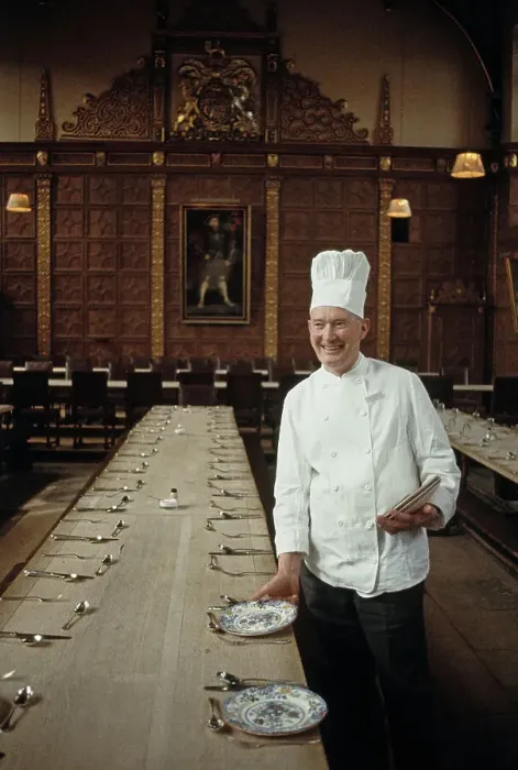 Framed Print : Chef Arthur Whittaker At Trinity College Dining Hall Framed Print : Chef Arthur Whittaker At Trinity College Dining Hall