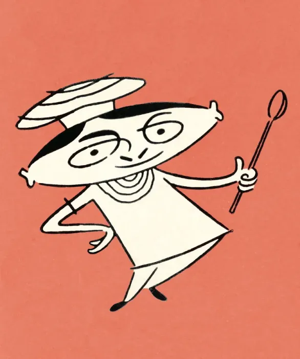 Framed Print : Chef Holding a Spoon Framed Print : Chef Holding a Spoon