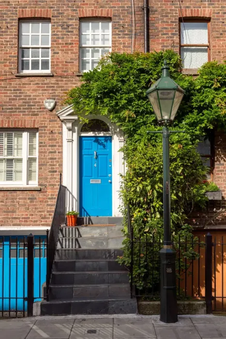 Framed Print : Blue. Chelsea, London, UK. June 22, 2019