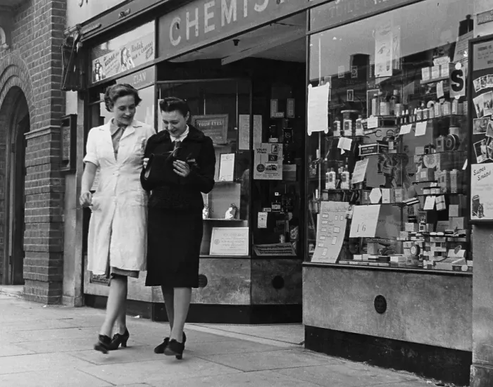 Framed Print : Chemist's Shop