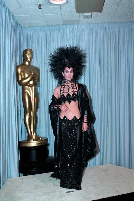 Framed Print : Cher Backstage at Academy Awards Framed Print : Cher Backstage at Academy Awards
