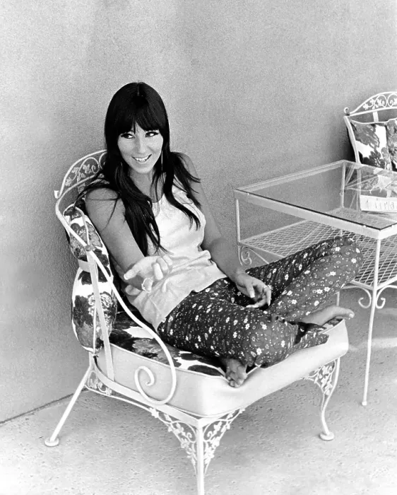 Framed Print : Cher Portrait Session At Home Framed Print : Cher Portrait Session At Home