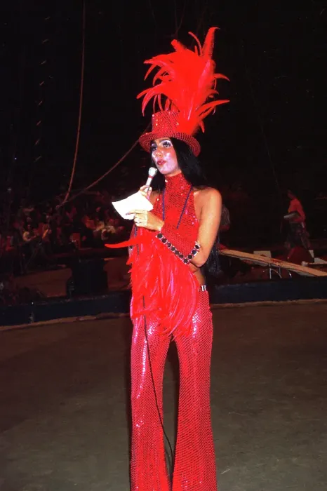 Framed Print : Cher At The Ringling Brothers Circus Framed Print : Cher At The Ringling Brothers Circus