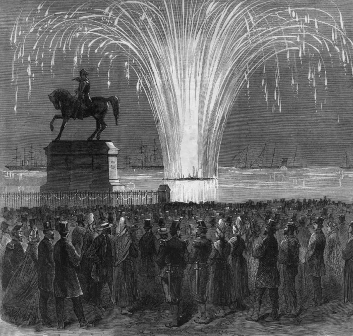 Framed Print : Cherbourg Fireworks Framed Print : Cherbourg Fireworks