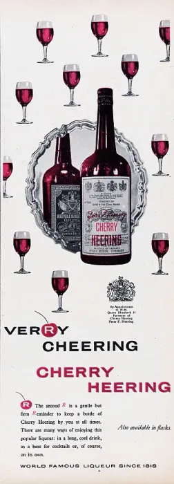 Framed Print : Cherry Heering Framed Print : Cherry Heering