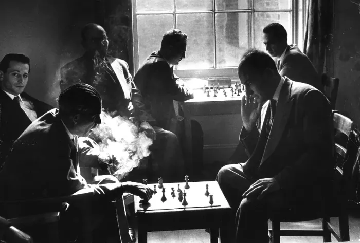 Framed Print : Chess Match Framed Print : Chess Match