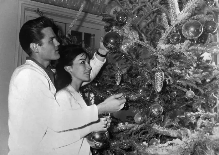 Framed Print : Chet Baker And Woman Adorn Christmas Tre Framed Print : Chet Baker And Woman Adorn Christmas Tre