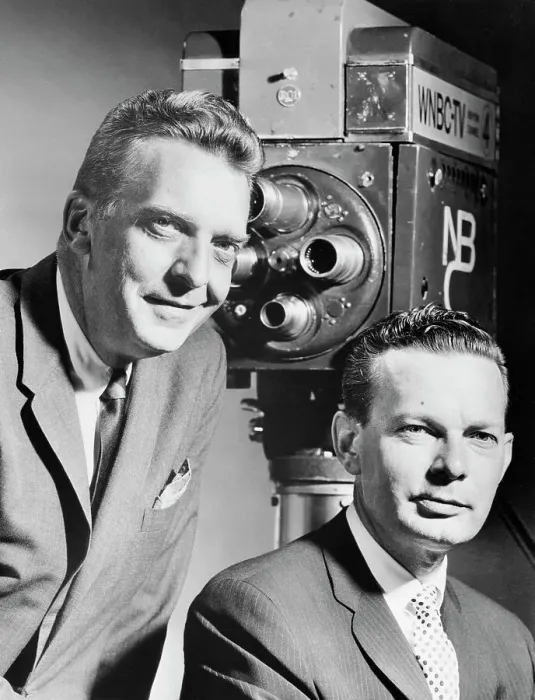 Framed Print : Chet Huntley and David Brinkley Framed Print : Chet Huntley and David Brinkley
