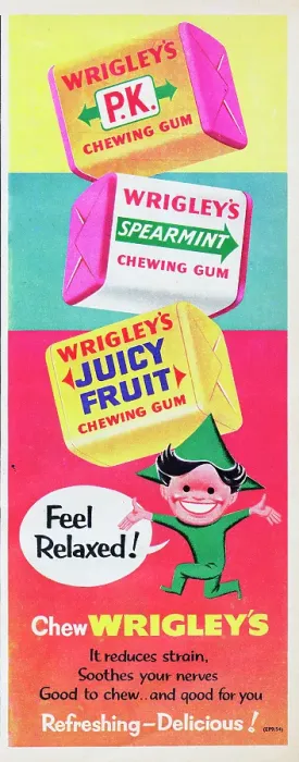 Framed Print : Chew Wrigley's Framed Print : Chew Wrigley's