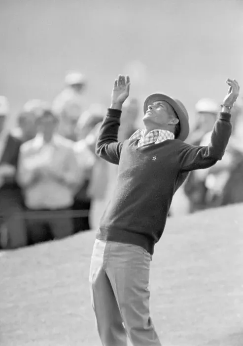 Framed Print : Chi Chi Rodriguez Raising His Arms Framed Print : Chi Chi Rodriguez Raising His Arms