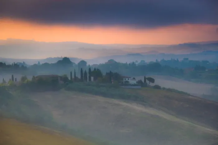 Framed Print : Chianti Dawn Framed Print : Chianti Dawn
