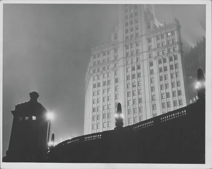Framed Print : Chicago. The Wrigley Building, a skyscraper located directly across Michigan Avenue Framed Print : Chicago. The Wrigley Building, a skyscraper located directly across Michigan Avenue