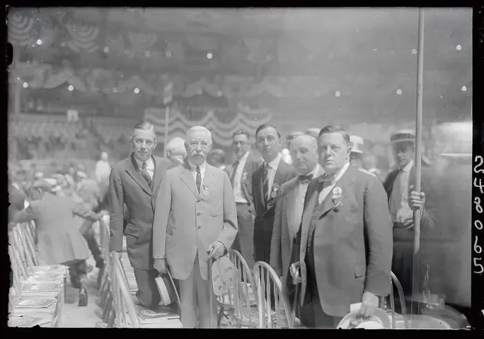 Framed Print : Chicago City Officials at Democratic Convention Framed Print : Chicago City Officials at Democratic Convention