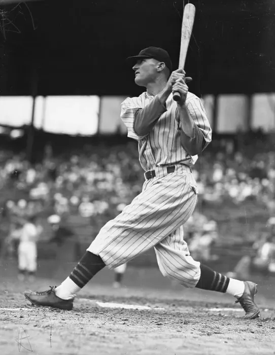 Framed Print : Chicago Cubs Team Player in Batting Position