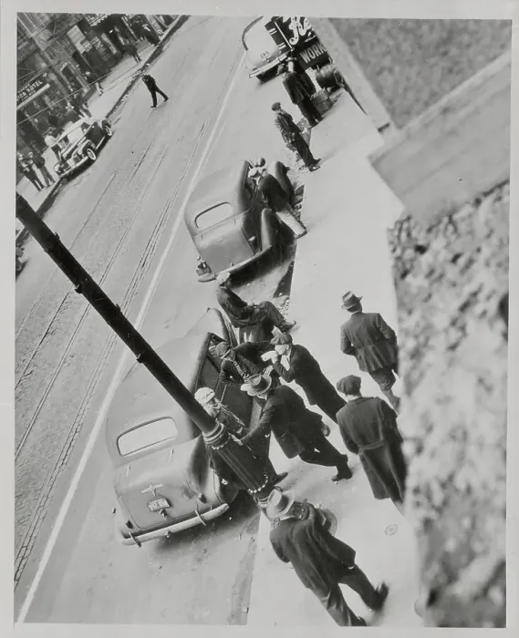 Framed Print : Chicago: Street Life 1949 Framed Print : Chicago: Street Life 1949